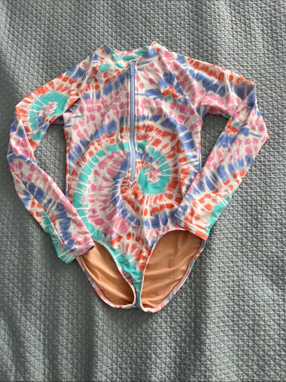 Crewcuts Factory Tie Dye Rash Guard